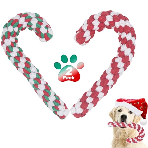 Christmas Dog Rope Toys, 2 Pack Red X5321
