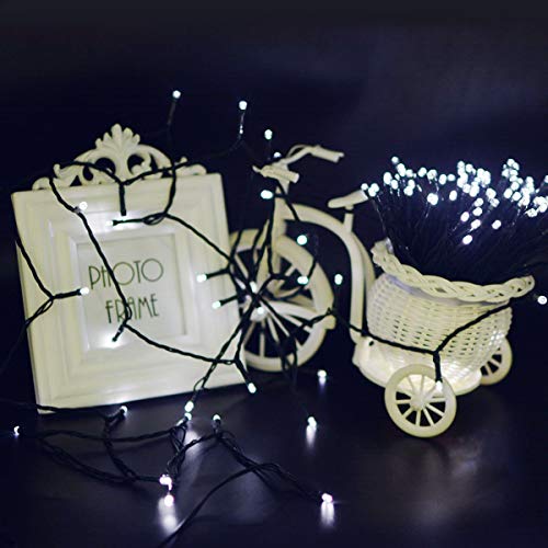 72 Feet 200 LED Solar Powered Fairy String Lights (White) M18229