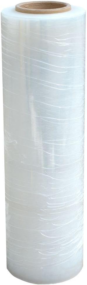18 inch x 1500 Feet 80 Gauge Clear Stretch Wrap Y297088