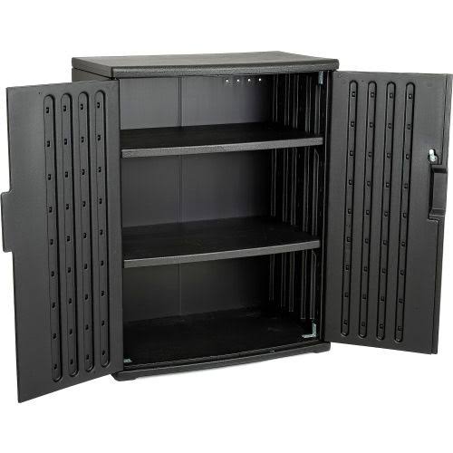 Black 46 in. Storage Cabinet O250