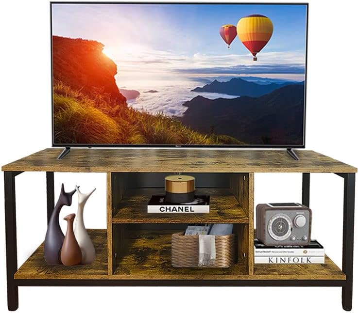 Brown TV Stand with Shelving E207