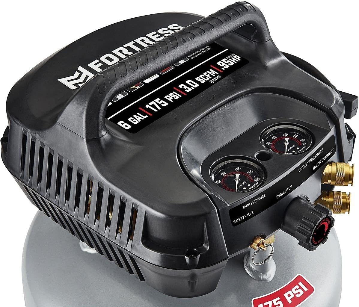 6 Gallon 175 PSI Air Compressor D2871