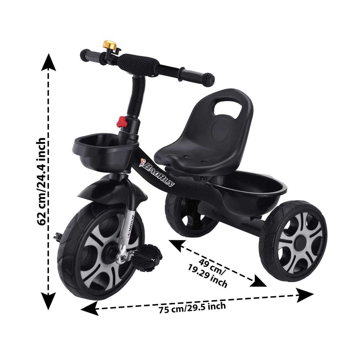 Balance Bike for 2-7 Years Old Kids, Adjustable Seat K6974