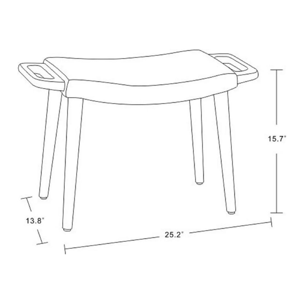 Yellow and Walnut Accent Chair and Ottoman I48929