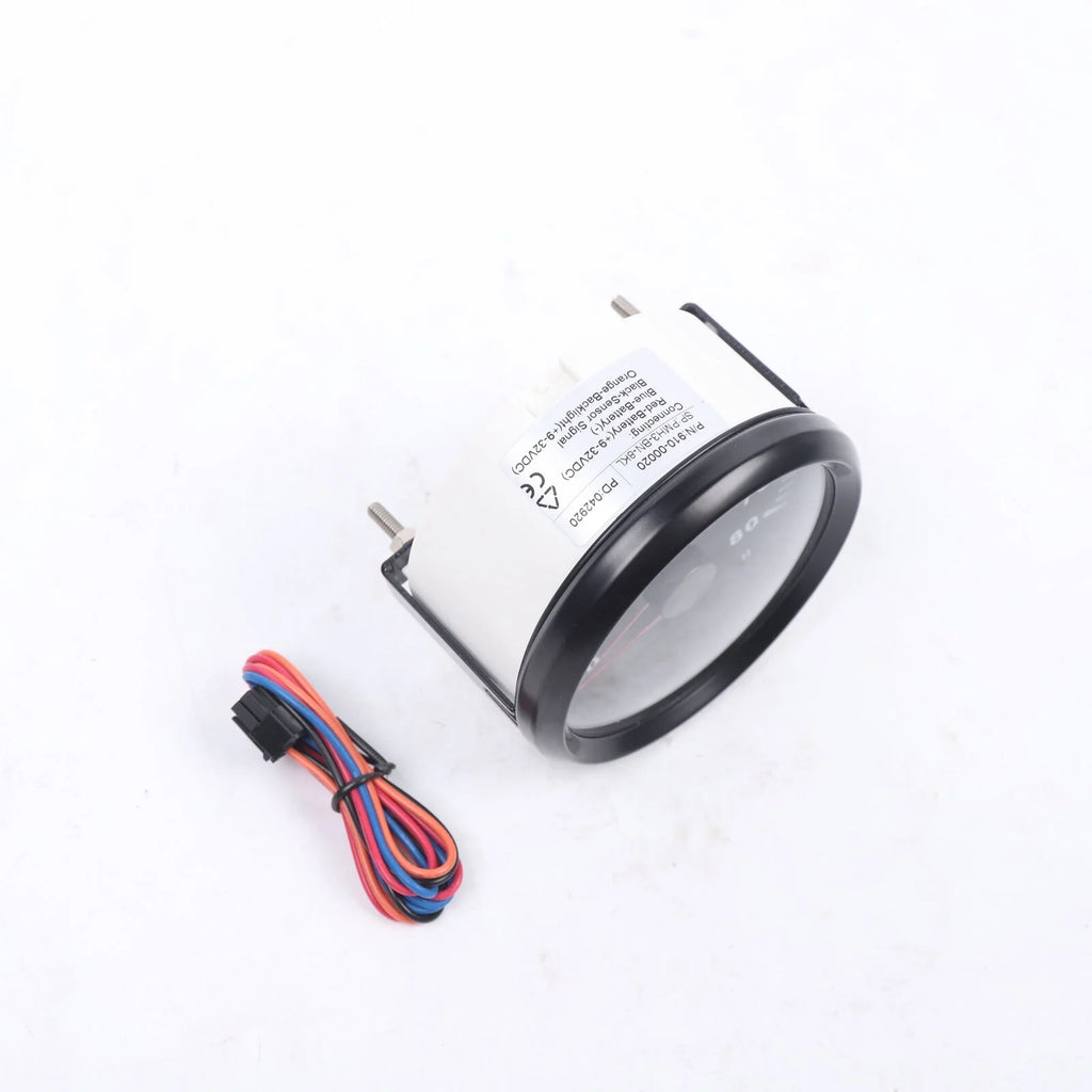 Black 6 Gauge Set Digital Speedometer Tacho Fuel Level Gauge Water Temp Volts Oil Pressure B373