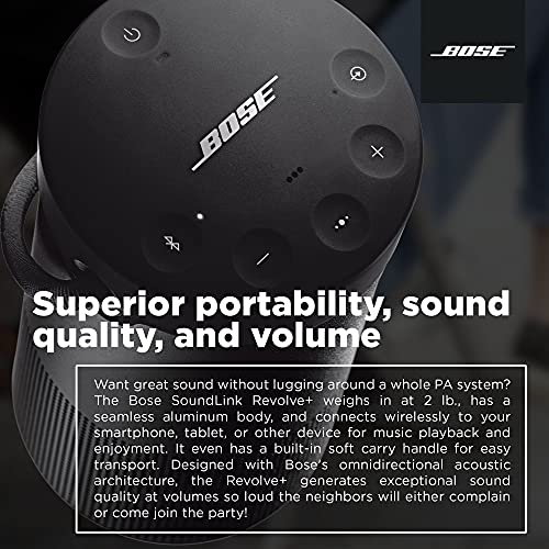 Black Portable Bluetooth Speaker with 360 Degree Sound L8705