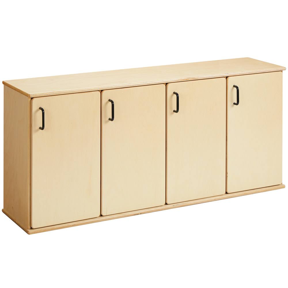 4 Sections Stacking Lockers T705443