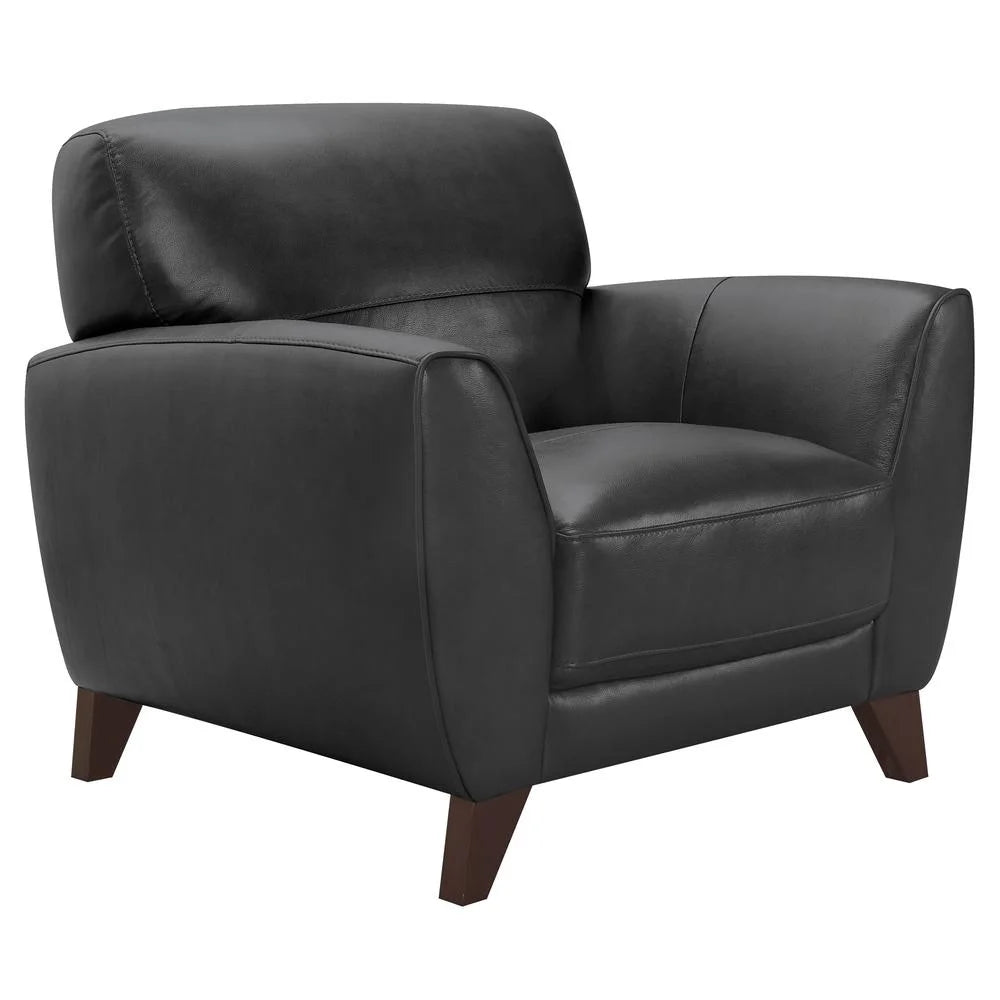 Modern Leather Accent Chair X471