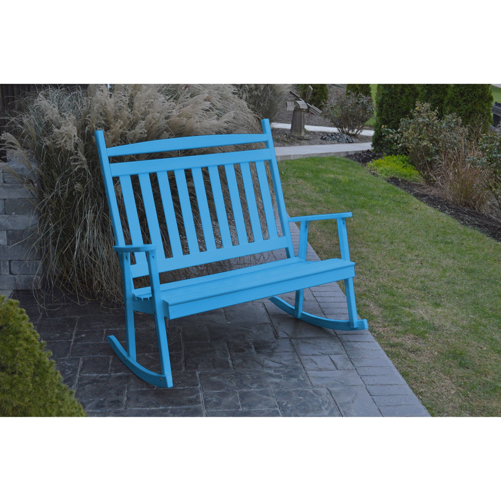 Caribbean Blue Porch Rocker B114529