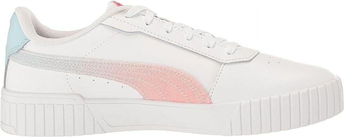 PUMA White-Fusion Coral-Light Aqua Sneaker R999