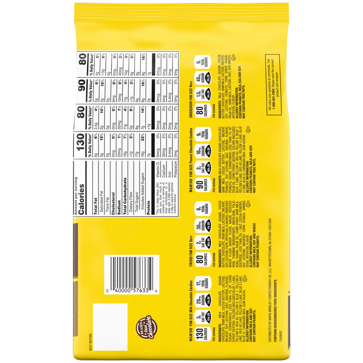 30.98 Oz Bulk Bag Milk Chocolate Candy G822330
