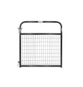 Black 4 ft Wire-Filled Gate V6883