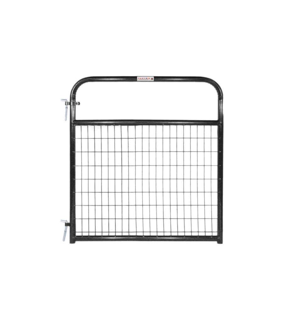 Black 4 ft Wire-Filled Gate V6883