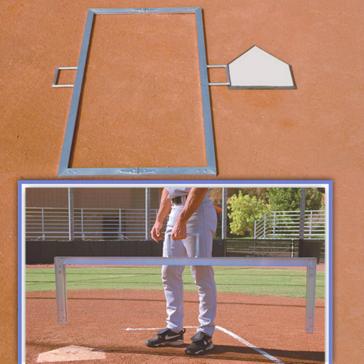 Folding Batters Box Template I45756