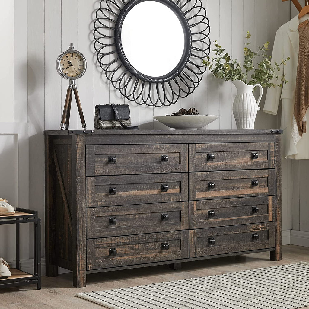 8 Drawer Wood Dresser O239386