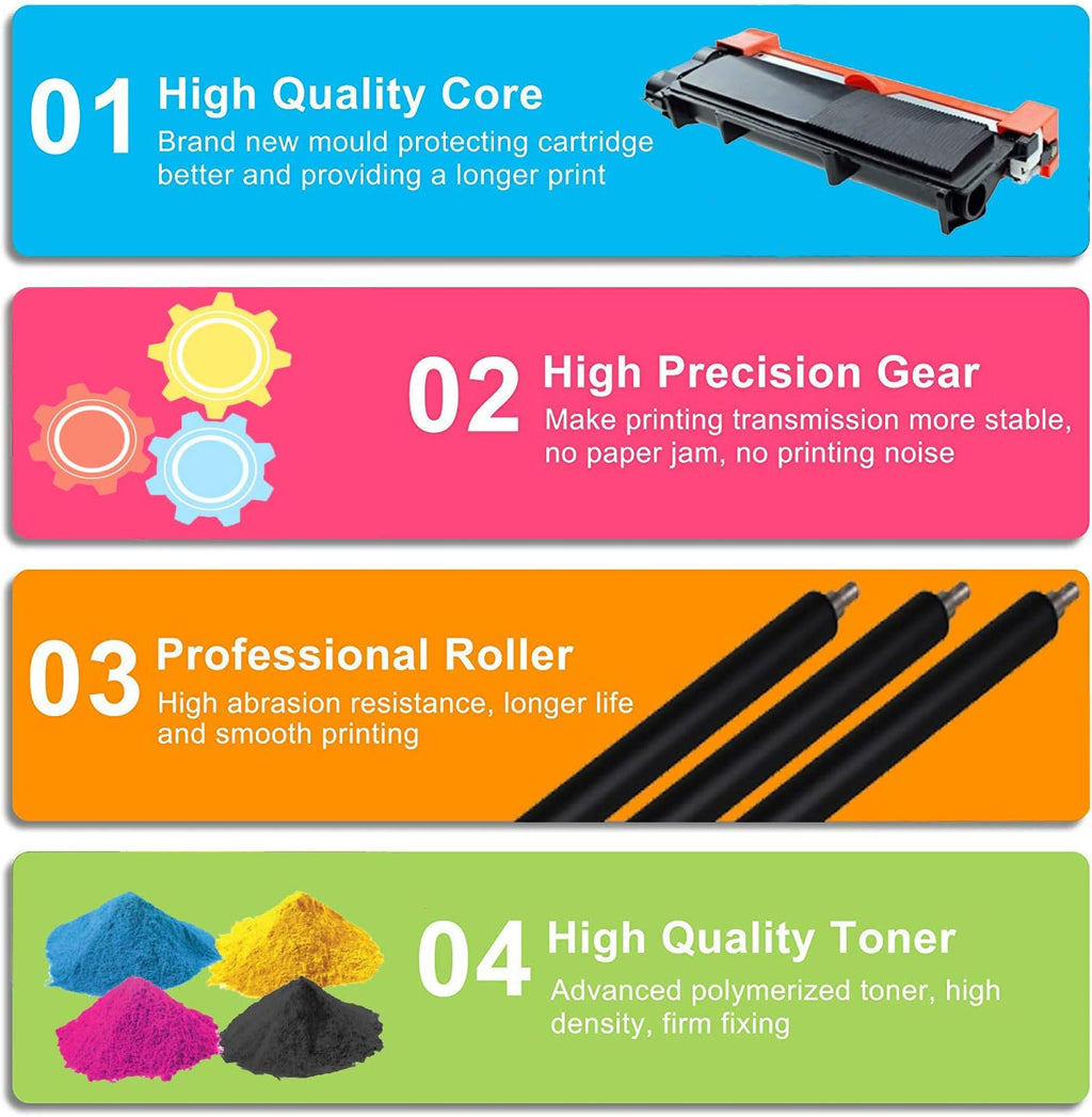 10 Pack Black Compatible Toner Cartridge Replacement Z629