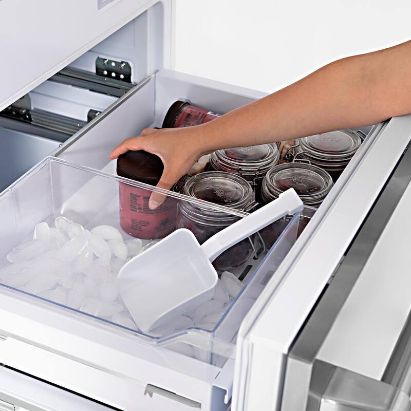 60 in. 4-Door French Door Refrigerator with Ice and Water Dispenser F8461