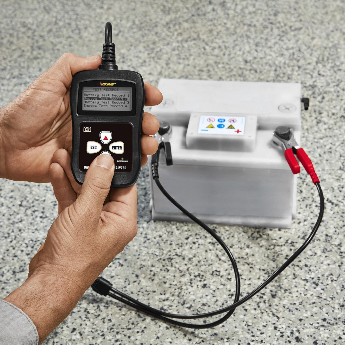 12V Digital Battery and System Tester A266238