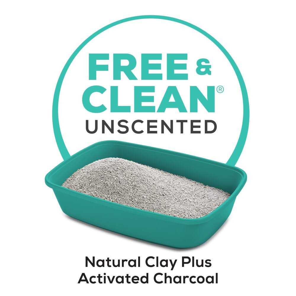 Free & Clean Unscented Clumping Cat Litter A777801