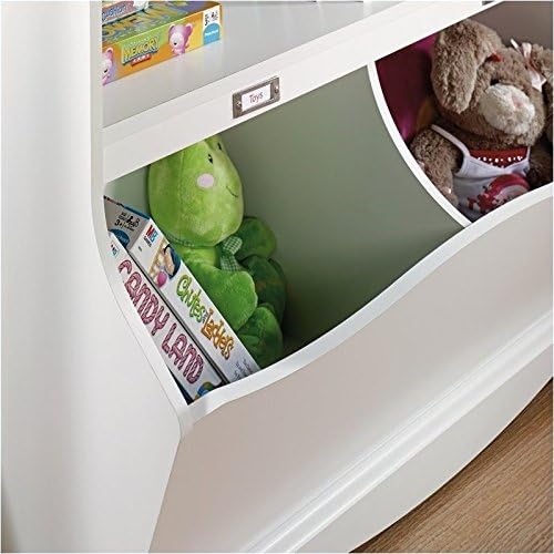 Soft White Bookcase Footboard X886388