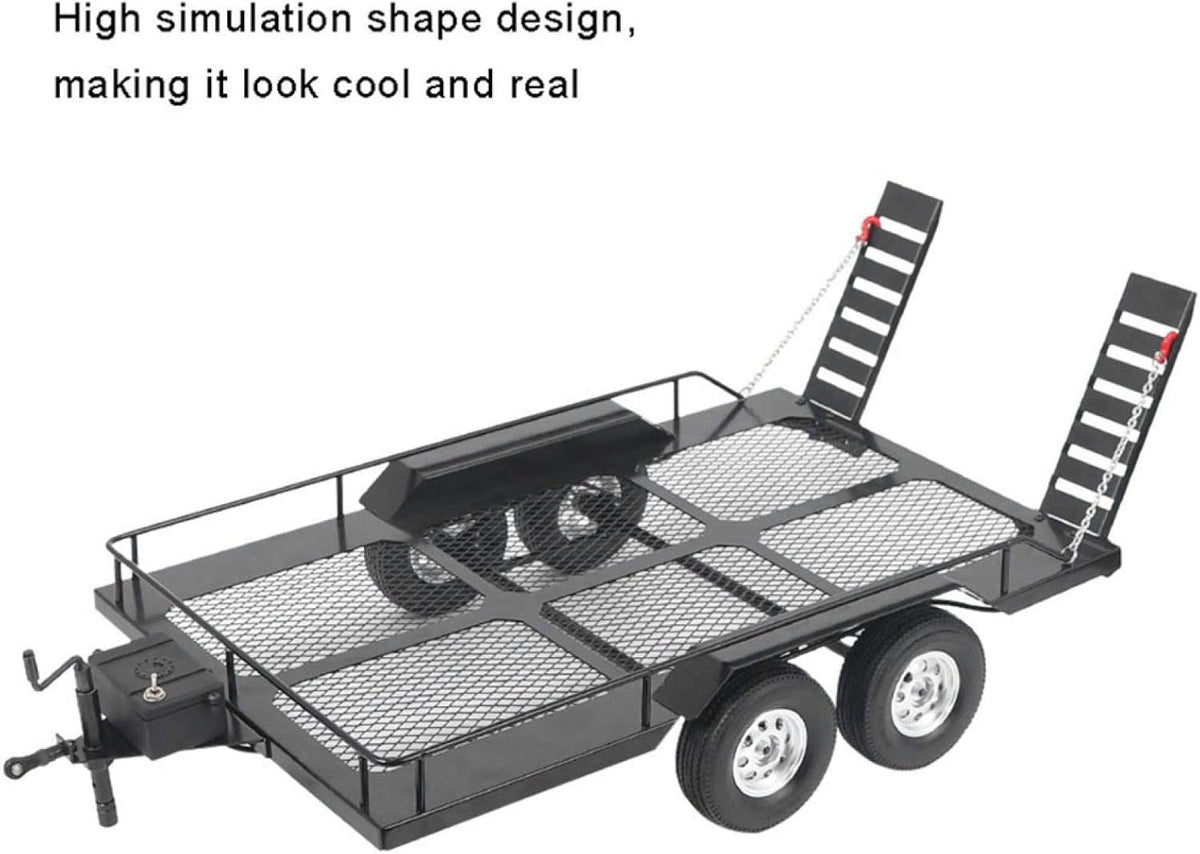 Metal RC Trailer Toy for 1/10 RC Car H58778