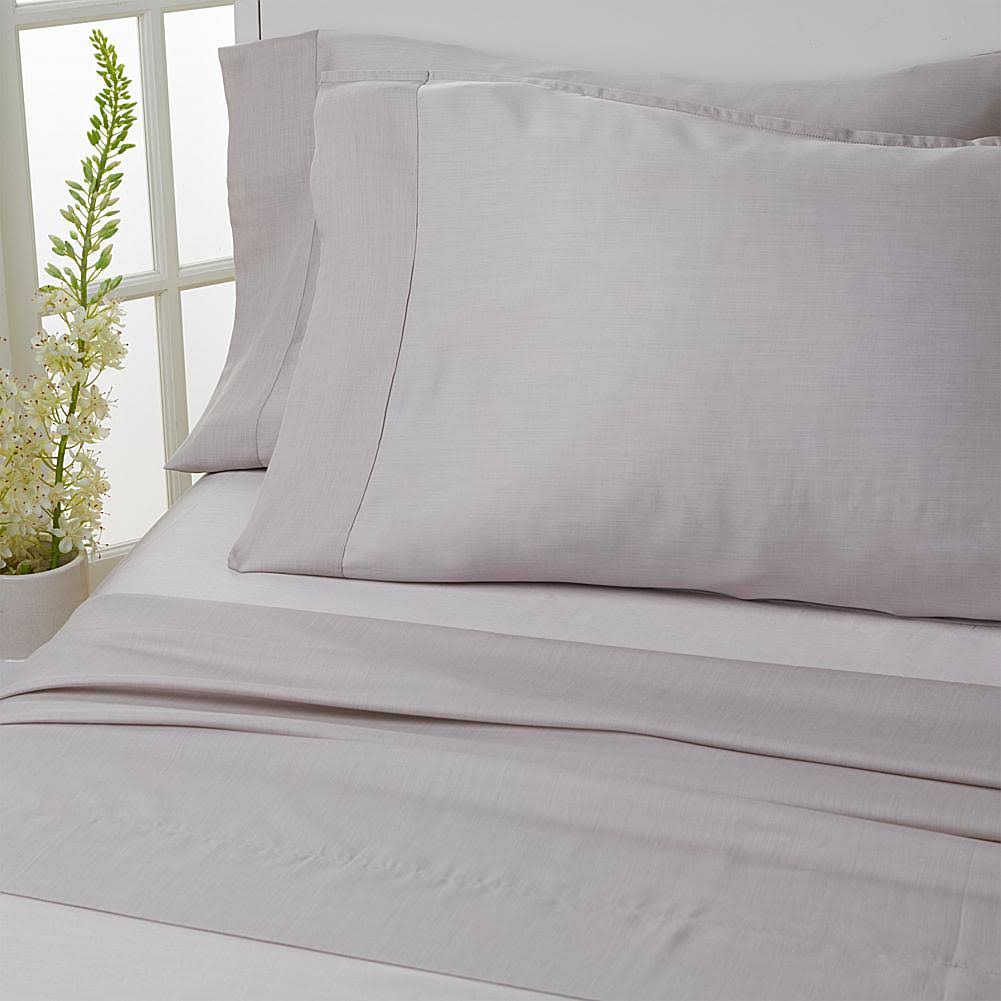 Light Blue 4-Piece Eucalyptus Sheet Set R1007