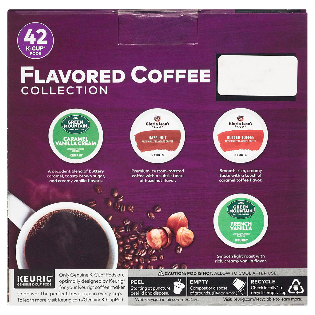 Flavored Variety Coffee K-Cup Pods, 42 Count P4540