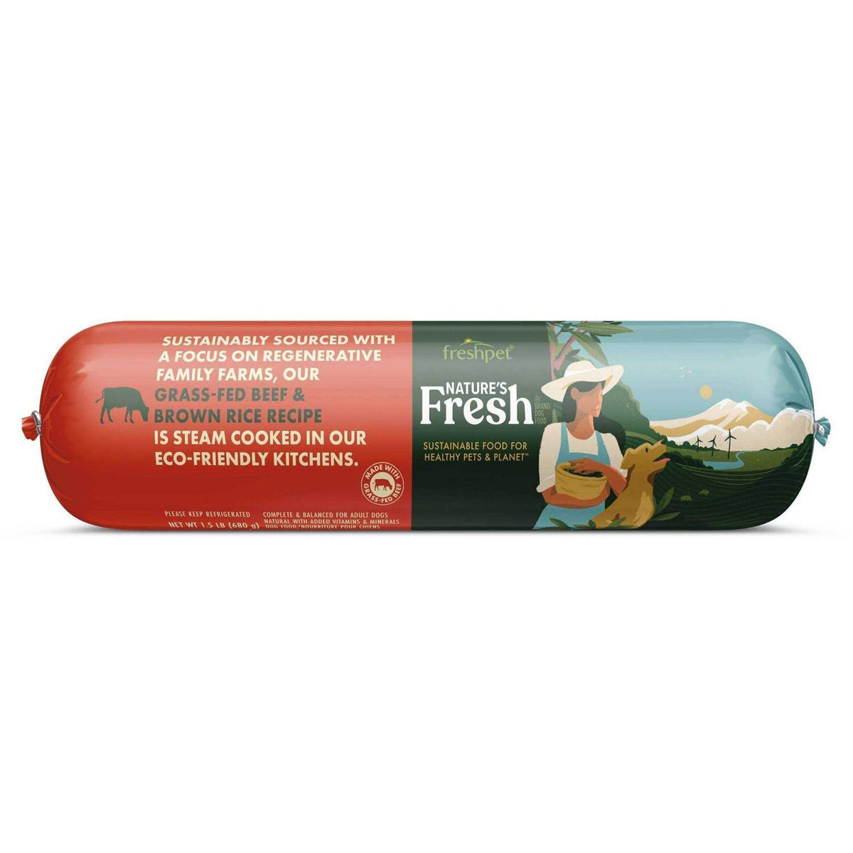 Beef Recipe Dog Food W3734