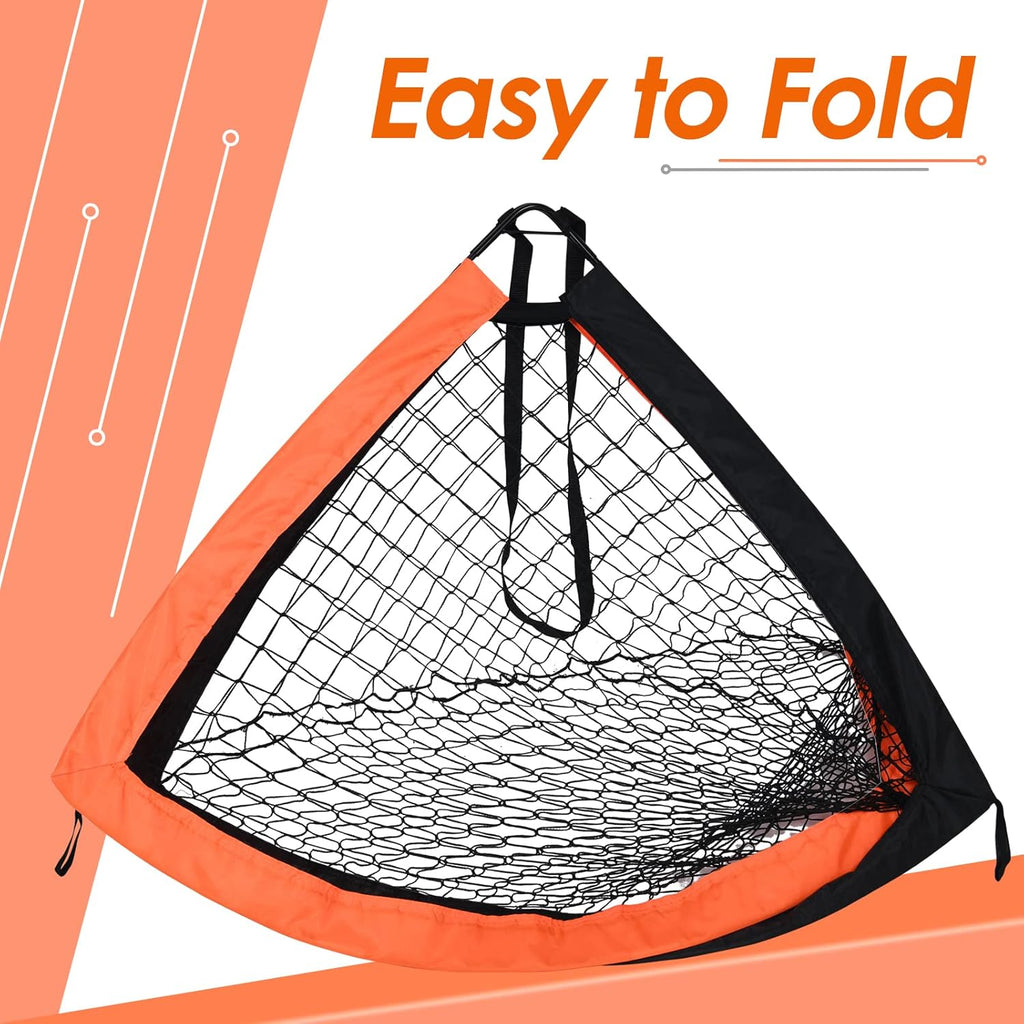 Soccer Goal Net Set with Carry Bag J24495