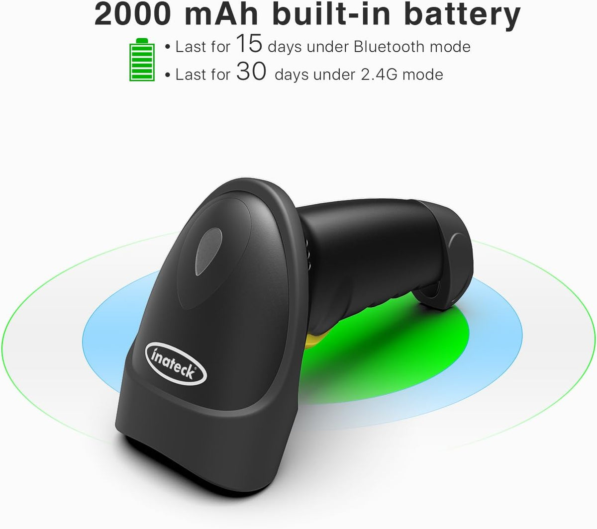 Wireless Bluetooth 2D Barcode Scanner J53633
