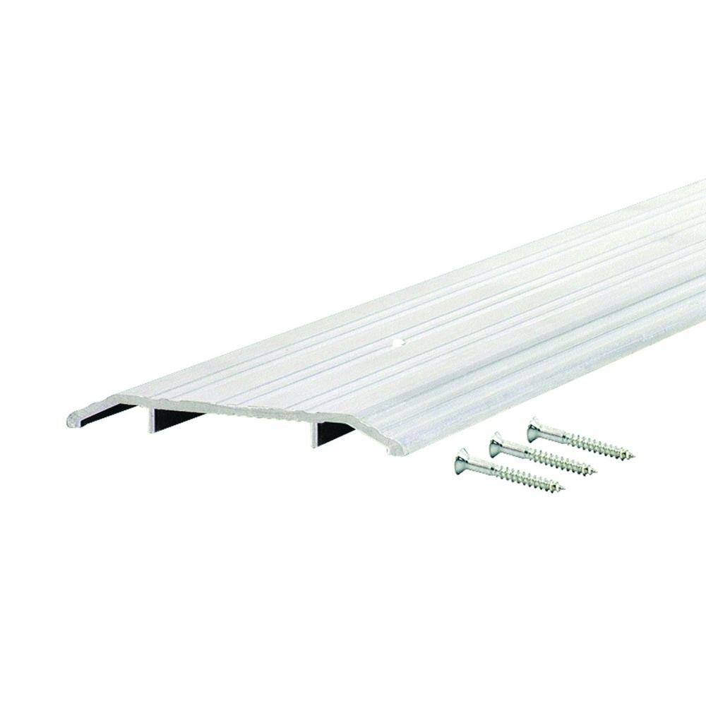 Fluted Saddle Aluminum Commercial Threshold N7715