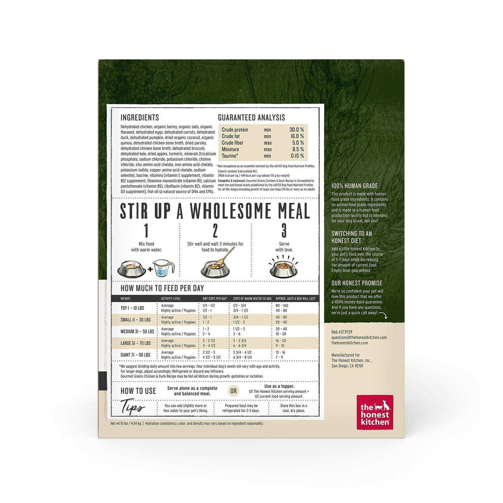 Dehydrated Chicken & Duck Dog Food M953
