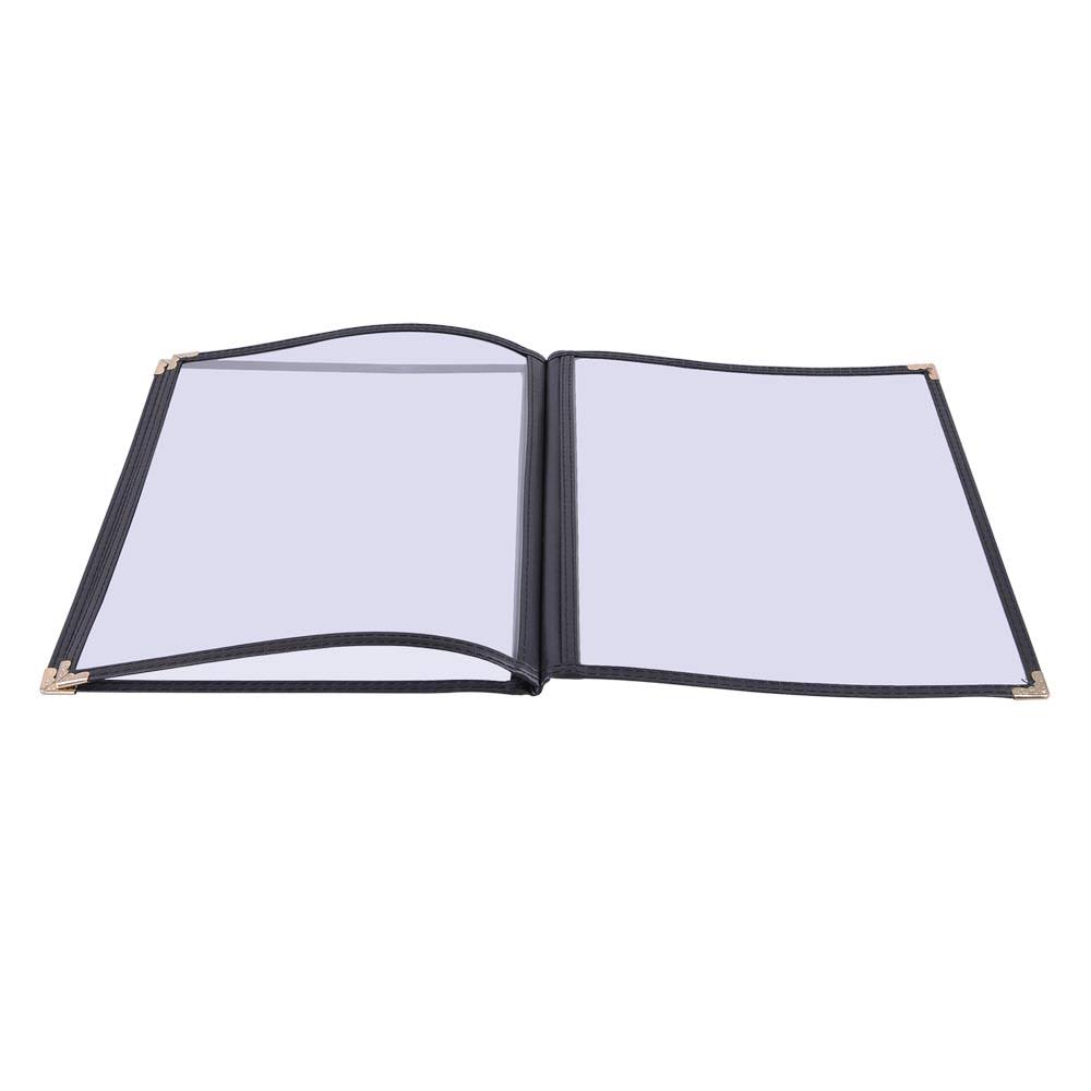 Black 30 Page Menu Covers B4831