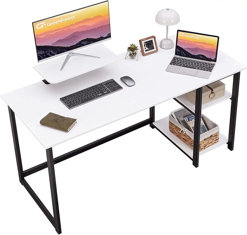 39 inch Computer Desk with Monitor Stand J374