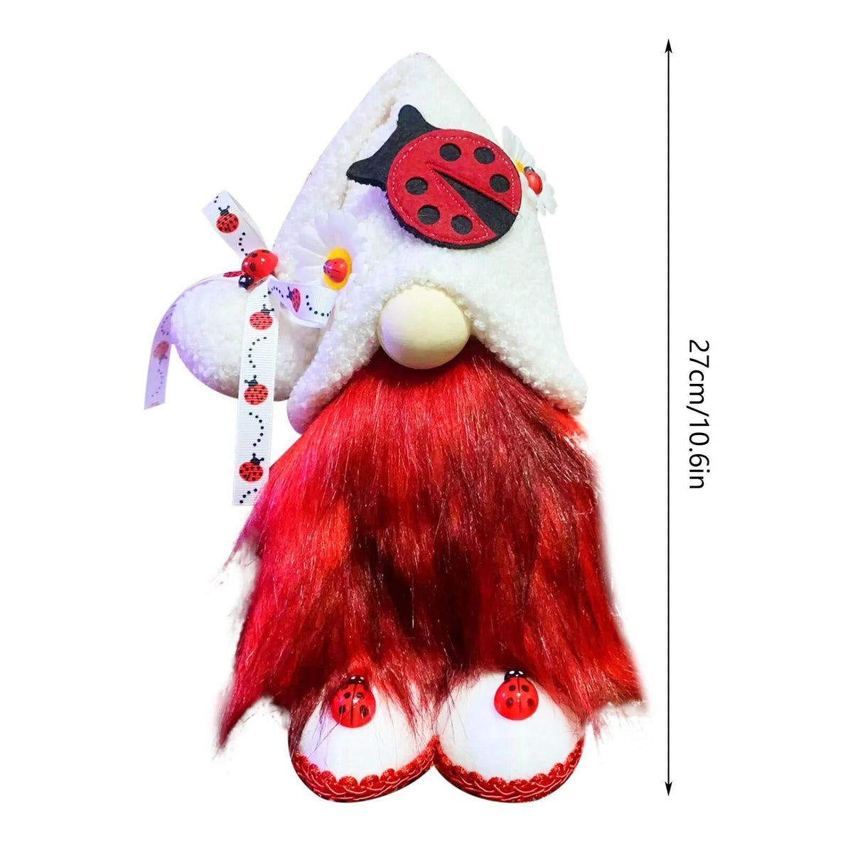Multi-color Ladybugs Daisy Holiday Ornament Doll Decorations X20800