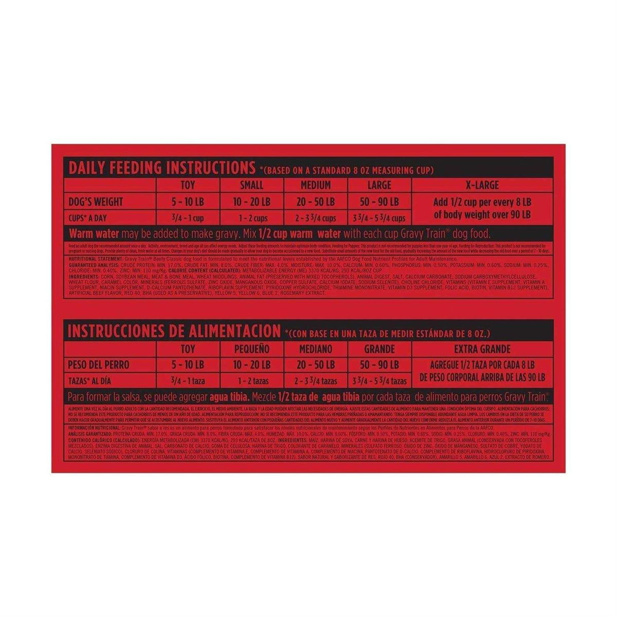 Beefy Classic Dry Dog Food U850