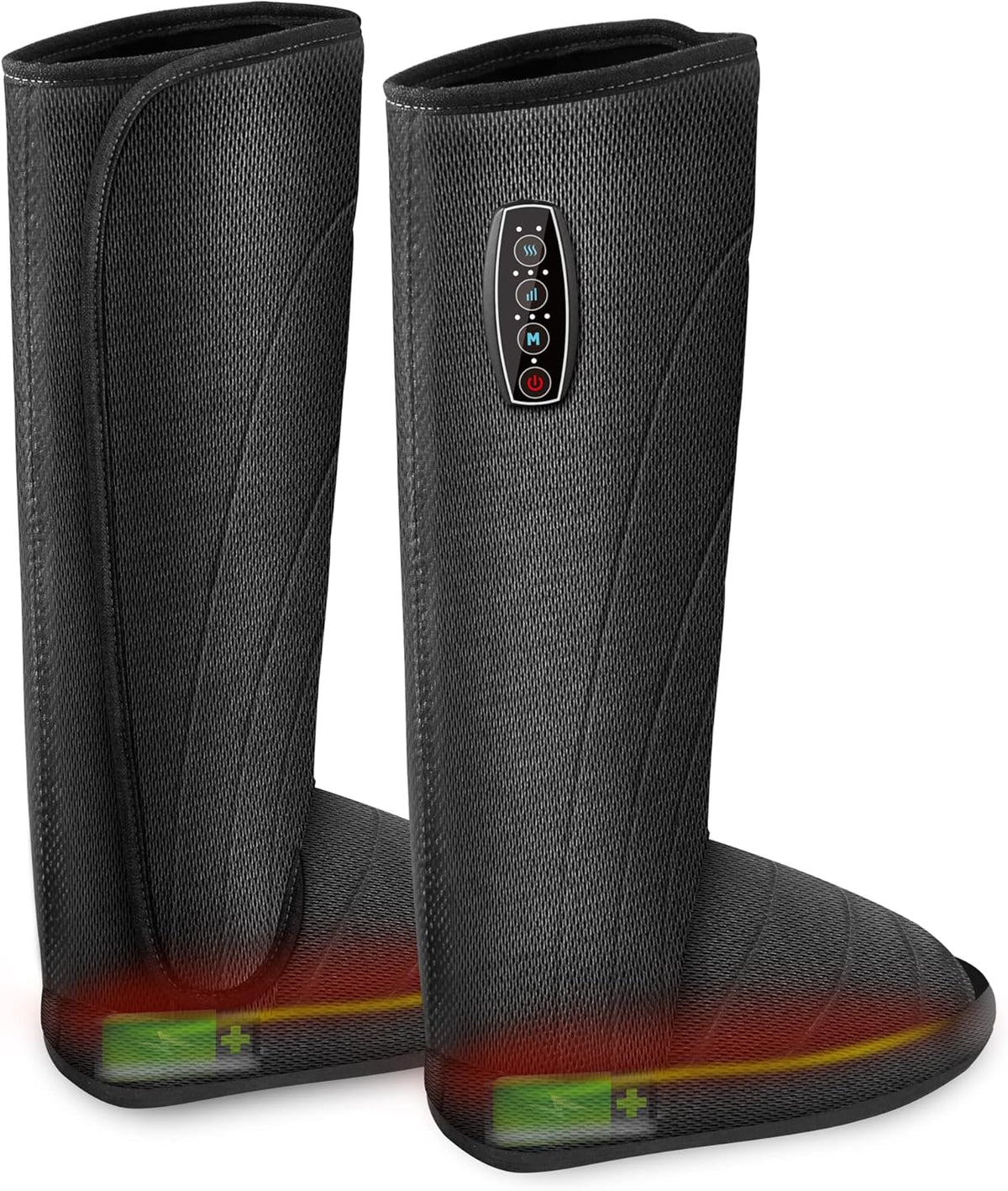 Cordless Foot and Leg Massager with Heat, Multiple Settings Y59373