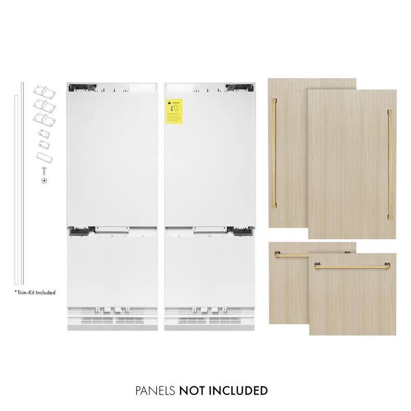 60 in. 4-Door French Door Refrigerator with Ice and Water Dispenser F8461