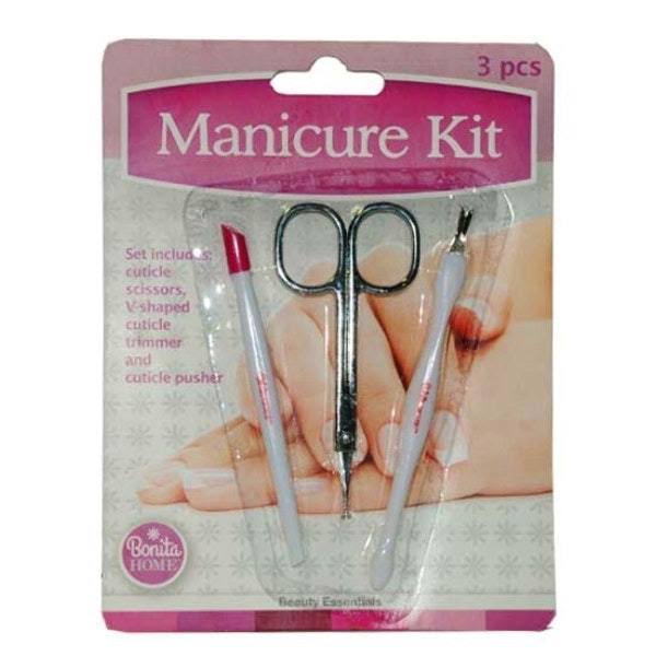 Manicure Kit - 3 Piece - Case of 144 Q6584