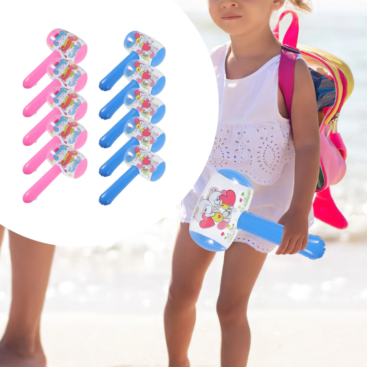 Inflatable Hammers Toys with Bell Y24715