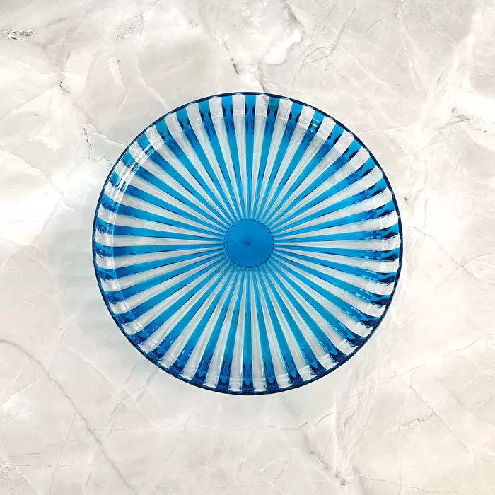 Round Tray Turquoise W242322