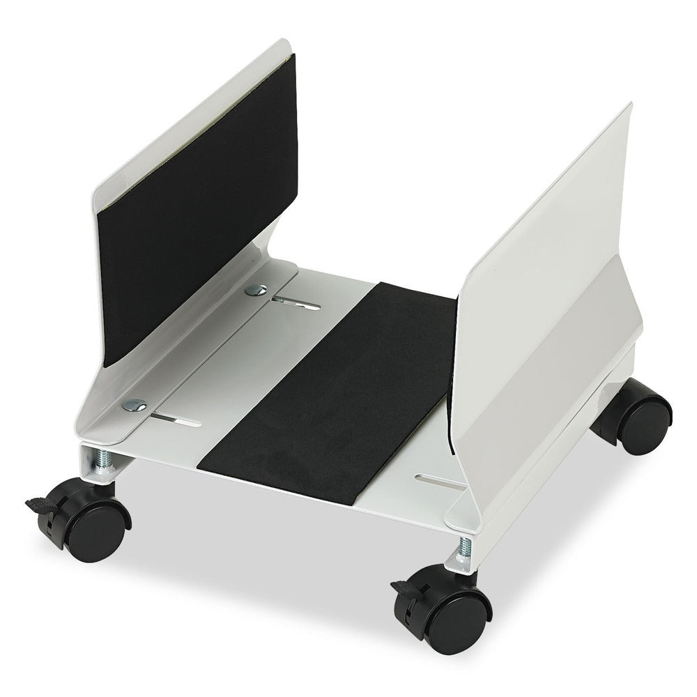Metal Mobile Cpu Stand, Light Gray I441