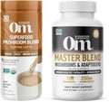 Mushroom Powder 8.47 Ounce and Capsules Supplement 84 Count D324