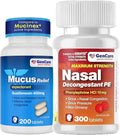 Cold Mucus & Sinus Relief Bundle Nasal Decongestion Mucus Relief Expectorant L69956