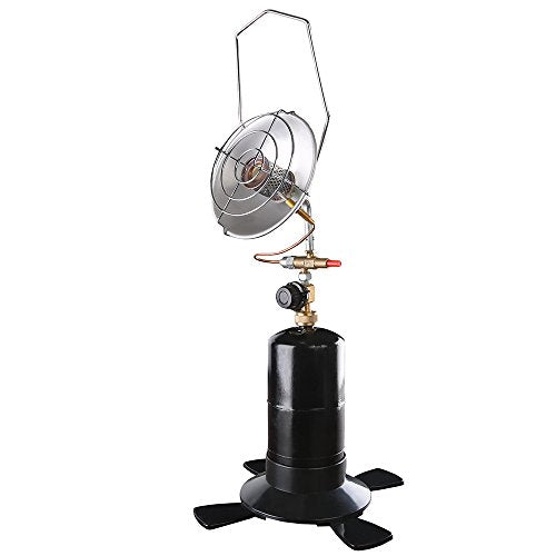 Portable Outdoor Propane Radiant Heater Black A1924
