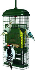 Green Suet Bird Feeder with 2 Suet Cake Trays X923
