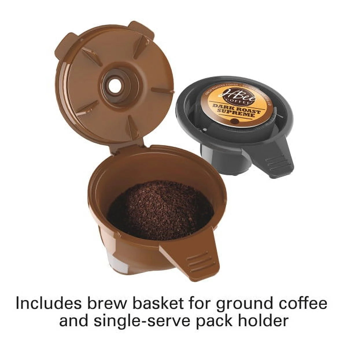2-Way Black Coffee Maker K723