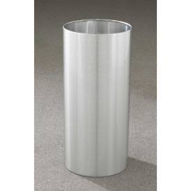 11 Gallon Open Top Satin Aluminum Wastebasket K559090