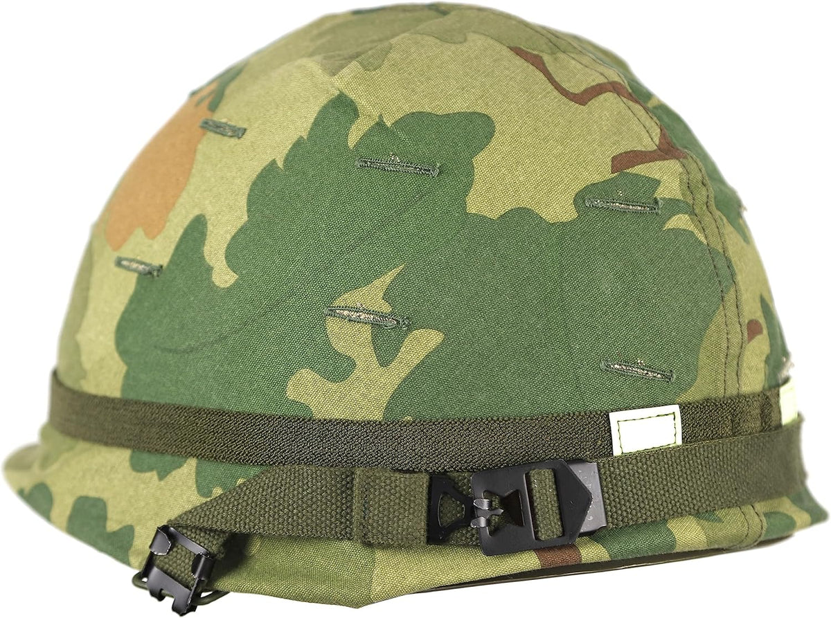 Vietnam War US M1 Helmet with Mitchell Cover K501463