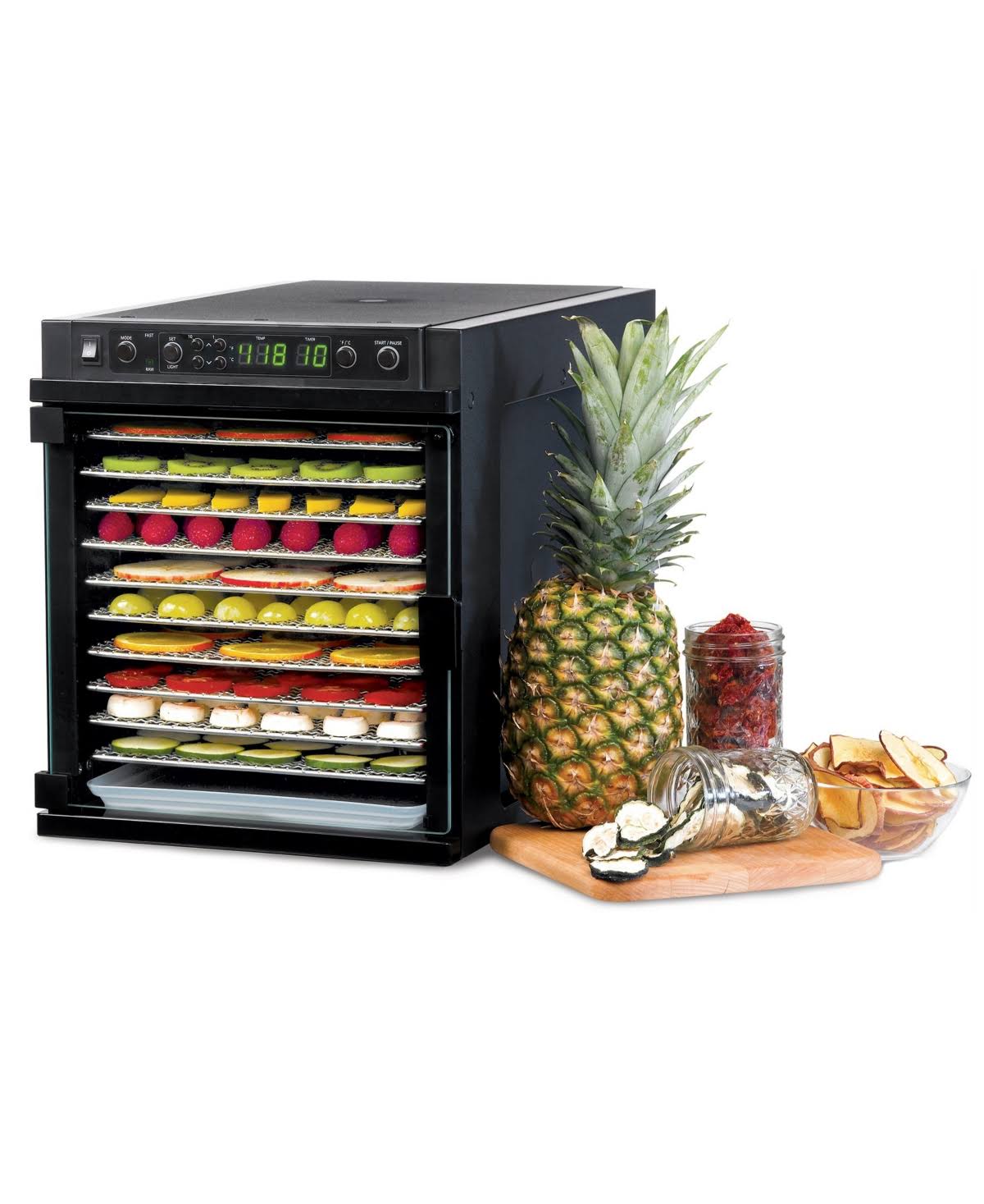 Digital Food Dehydrator with Stainless Steel Trays K54366